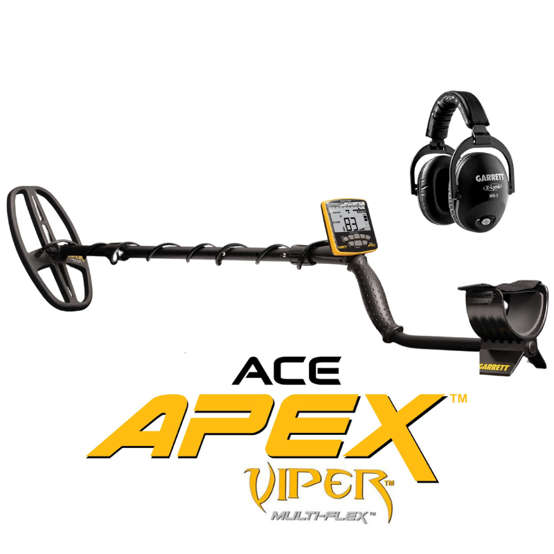 Garrett 金属探知機 ACE APEX (Standard Package)， GAR 100％の買戻し率