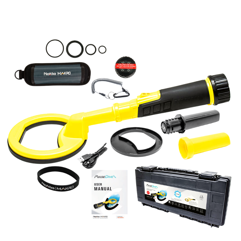 Detector de Metales Nokta Makro Pulse Dive 2 EN 1 (Yellow)